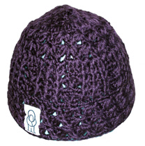 purple beanie